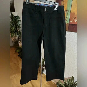 One 5 one black wide leg pants size 6/28